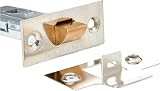 Carlisle Brass TL2/BP Tubular Mortice Latch NP Polished Nickel 2.5 Inch view 5