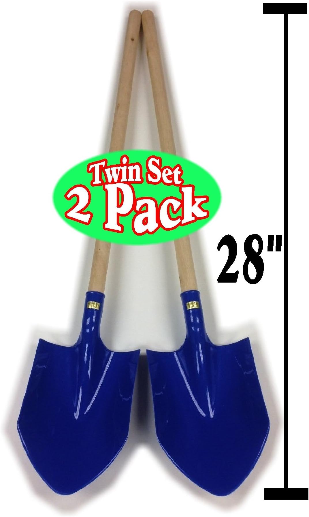 Drybranch Sport Design 28" Wooden Sand Shovels - 2 Pack
