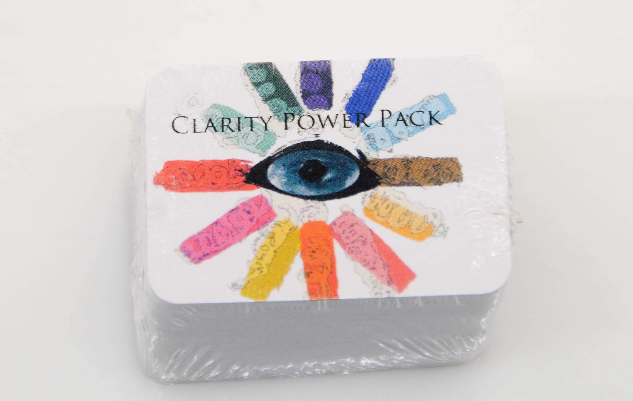 Clarity Power Pack – Mini Fortune Telling Cards – 166 Double-Sided Affirmation & Insight Prompts – Pocket-Sized Spiritual Deck with Zip Bag – Daily Guidance, Meditation, or Group Readings