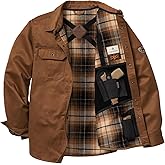Legendary Whitetails mens Conceal and Carry Journeyman Shirt Jacket