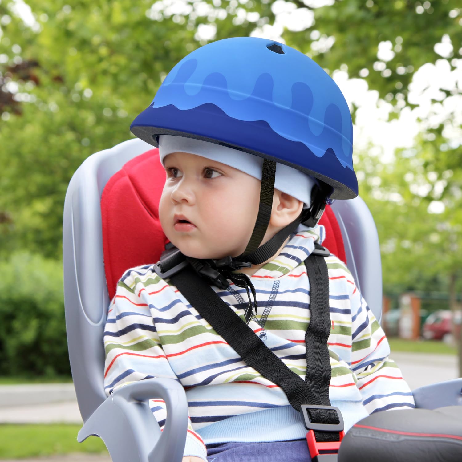 Infant Toddler Bike Helmet Kids Age 1/2/3/4 Years Old,Toddler Helmet Ages 1-4 Adjustable Helmet fire Truck Style Helmet Toddler