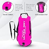 Ultra Dry Adventurer Swim Buoy Tow Float 28L Pink Dry Bag Phone Case view 5