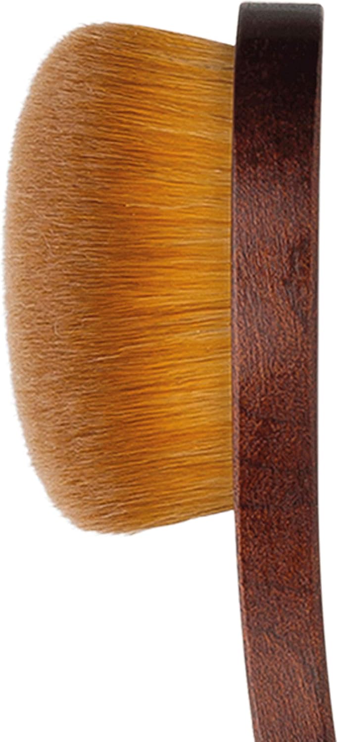da Vinci Powder Brush - Blusher Brush - Highlighter Brush - Contour Brush / Vegan / Synthetic Fibre / Size 13 / Brown - Image 5