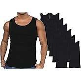 Andrew Scott Men's A Shirt Tanks | Cotton Tank Top Athletic Undershirts | Multi Packs & Colors