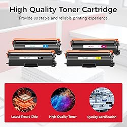 TN431 Toner Cartridge Set 4-Pack Printer