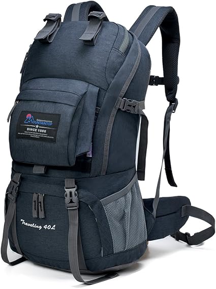 mountaintop 40 liter hiking backpack