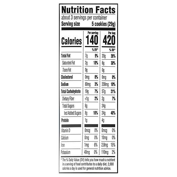 CHIPS AHOY! MINI ORIGINAL CHOCOLATE CHIP COOKIES, BIG BAG, 3 OZ