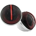 DS18 SQTW Tweeter 1.10-Inch 120 WATTS Max Silk Dome Neodymium Tweeter Sound Quality with 3M VHB Mounting Tape, Built-in Attenuation Switch (+2/0/-2) - Set of 2 (Black & Red)