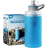 SurviMate 700ml Collapsible Water Filter Bottle,Squeeze Water Filtered Bottle,BPA-Free, Ultra Light Emergency Survival Water Filter,Perfect for Hiking, Backpacking, Camping