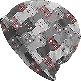 Beanie Chemo Hat Cancer Headwear Knitted Hats Baggy Slouchy Scarf Cap for Adults Women Men