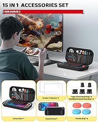 Switch 2 Accessories Bundle for Nintendo Switch 2
