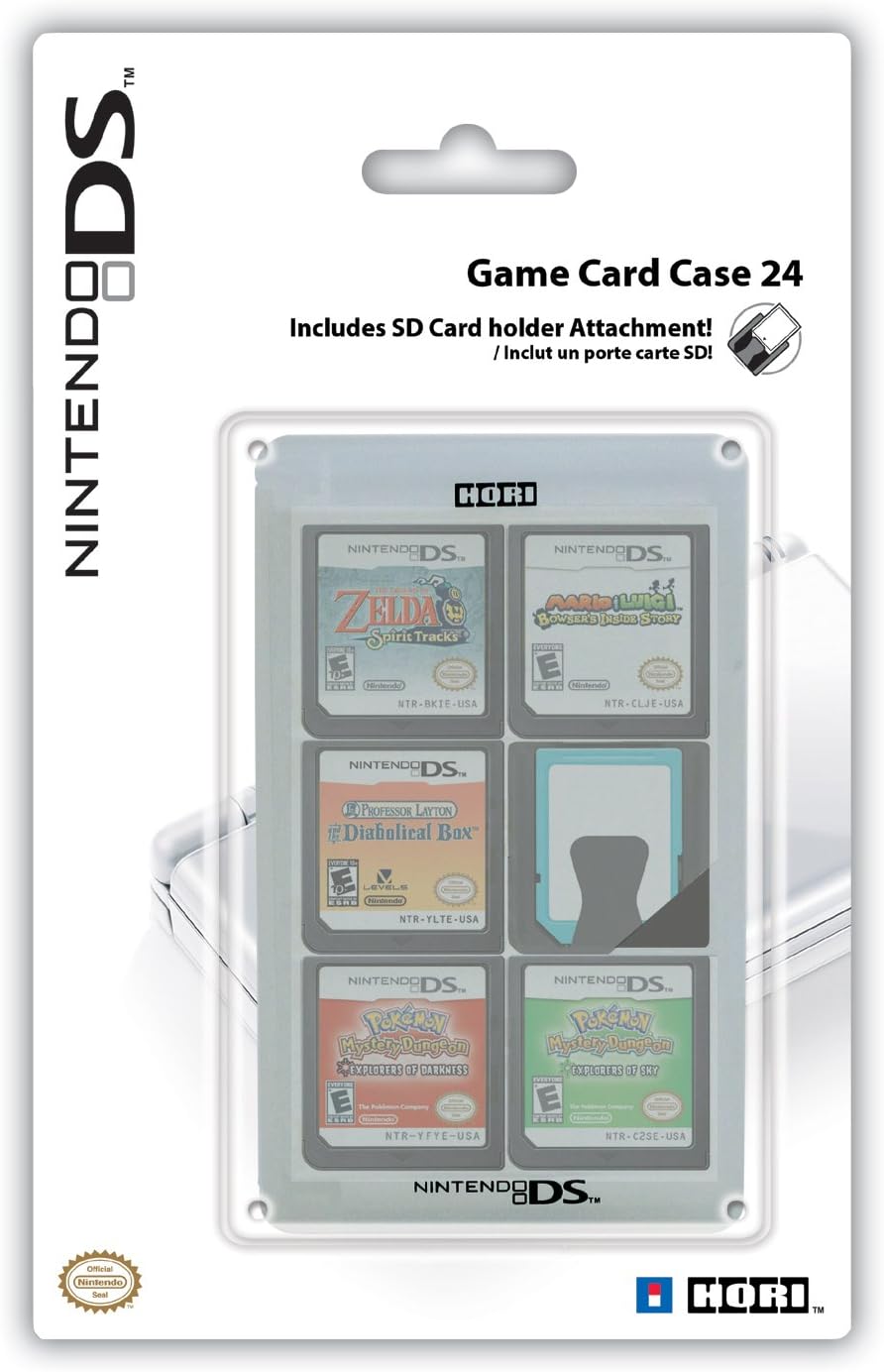DS Game Card Case 24 Clear Nintendo DS Standard Edition Nintendo