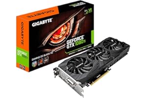 Gigabyte GV-N108TGAMINGOC BLACK-11GD GeForce GTX 1080 Ti Gaming OC 11G Graphic Card Black