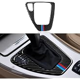 Car Gear Shift Panel Sticker Decal Carbon Fiber Trim Cover fits for BMW E90 E92 E93 2005 2006 2007 2008 2009 2010 2011 2012 Accessories