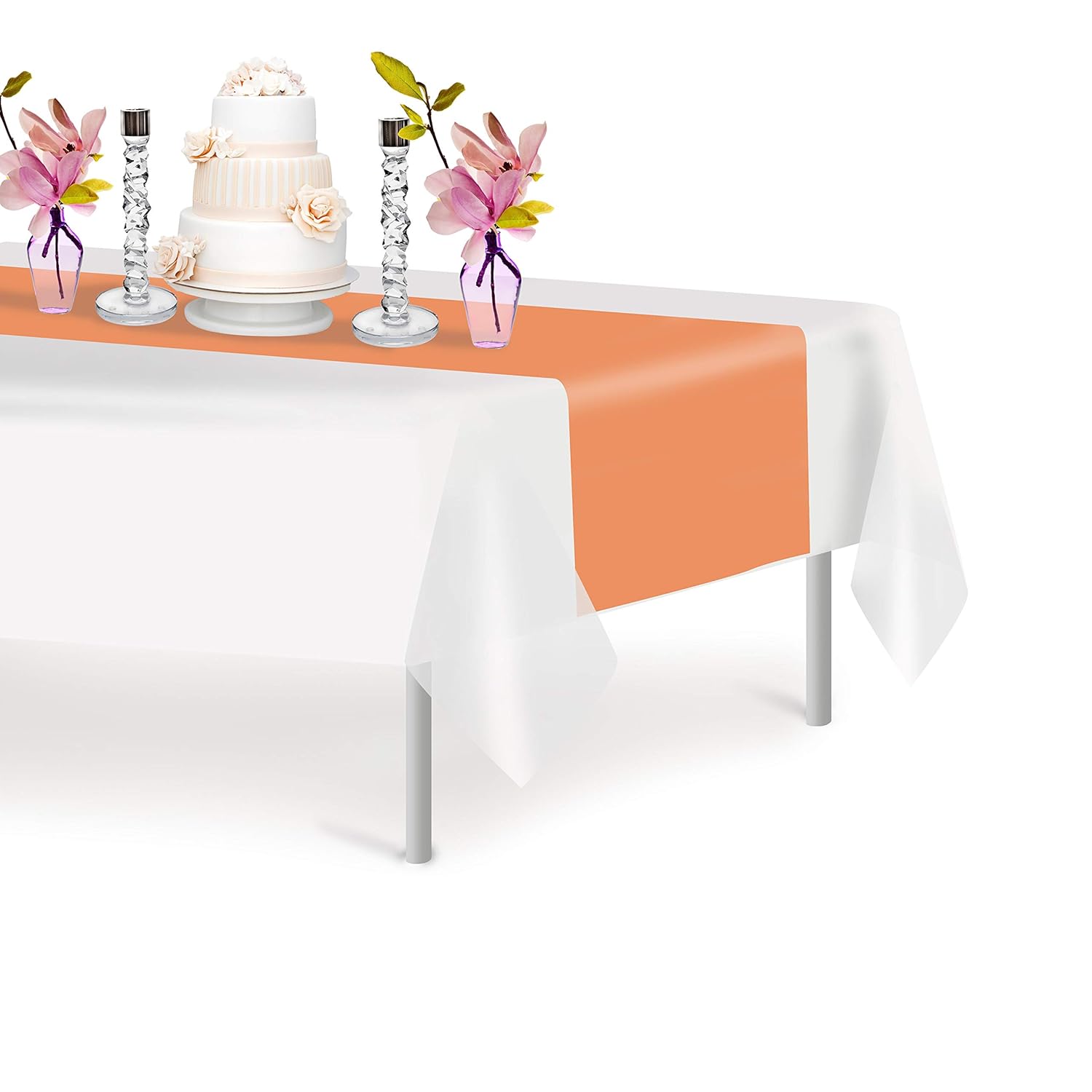 Best peach table runner bulk