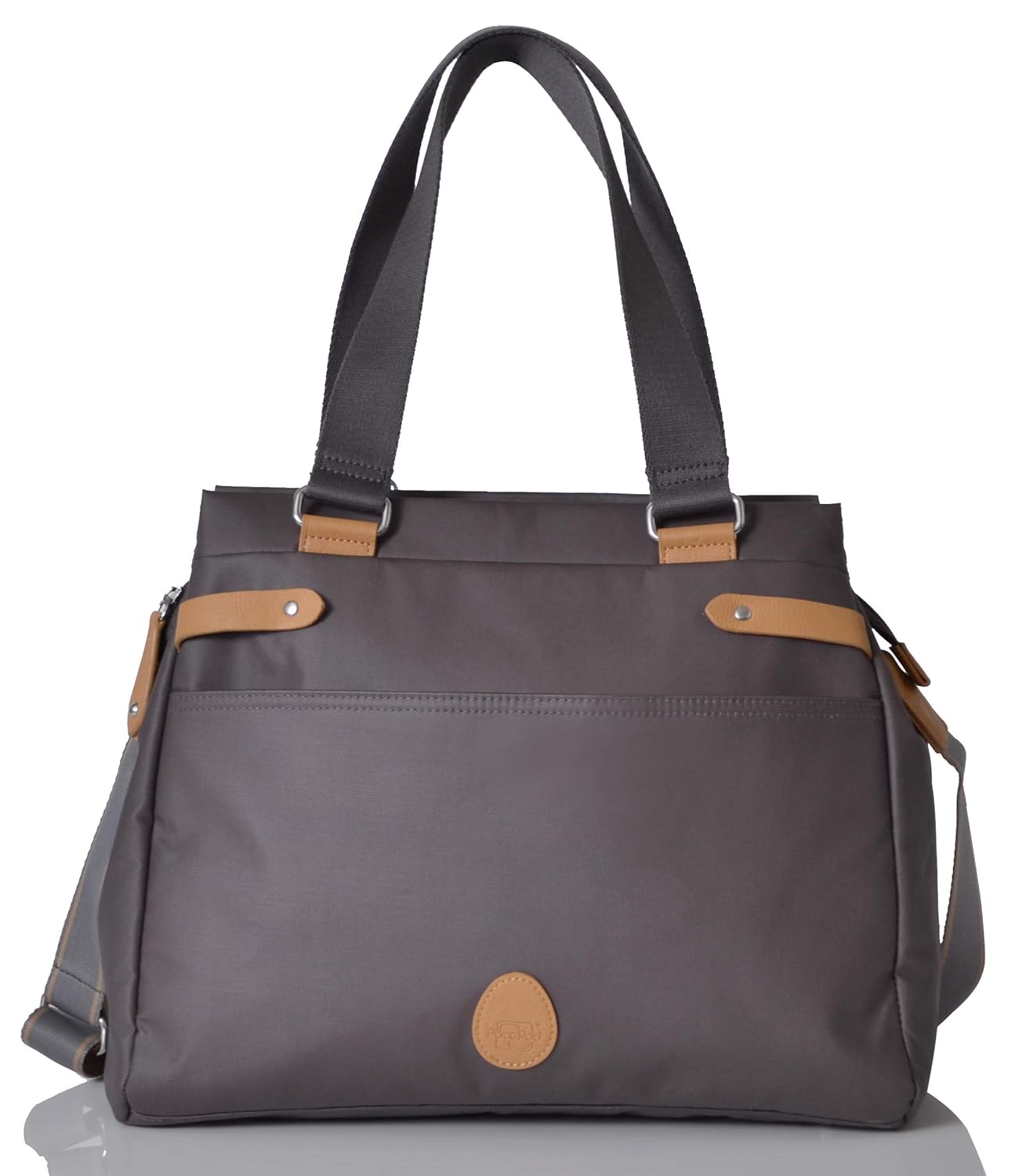 PacaPod Richmond Slate Designer Baby Changing Bag Luxury Slate Grey 3