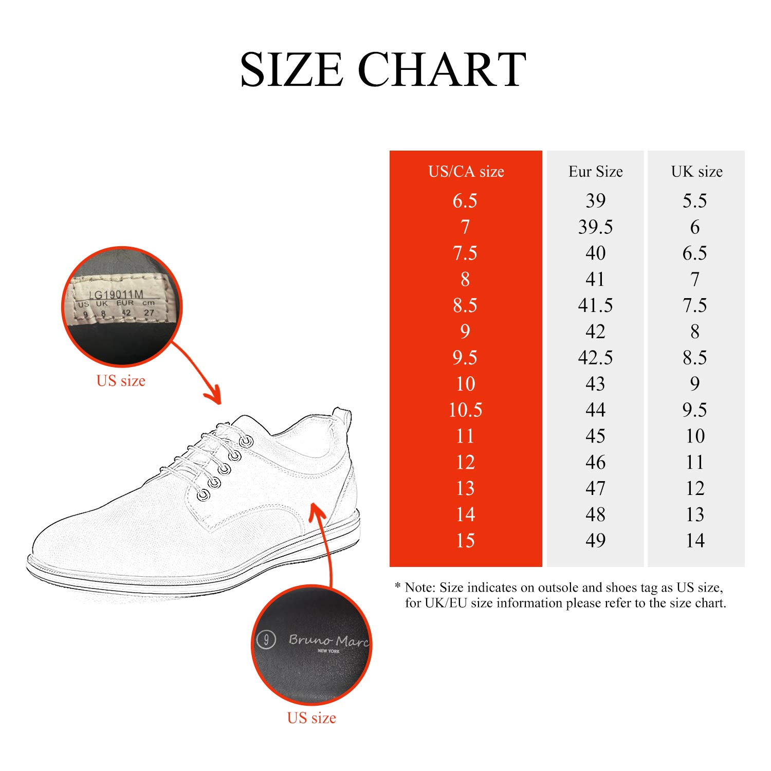 Bruno Marc Men's Dress Shoes Casual Business Oxford