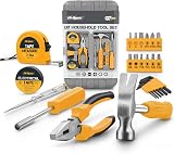 Hi-Spec 24pc Yellow Household DIY Tool Kit Small Box Set view 7