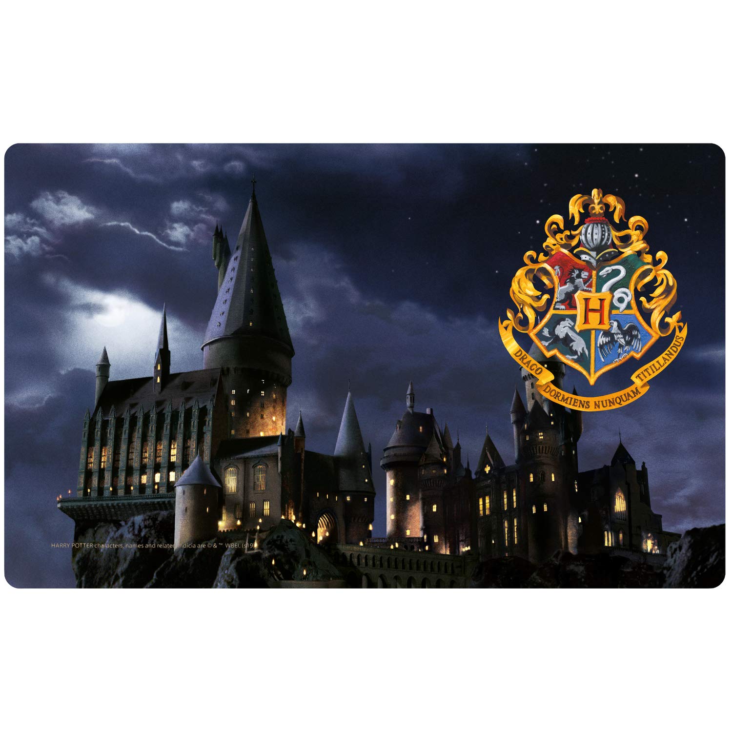 HARRY POTTER Children's Boys Wizard Board Hogwarts 23.5 x 14.5 cm, Colourful, 23.5 x 14.5 cm