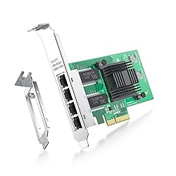 ipolex Intel I350-T4 Network Card, 4 Port NIC, Low