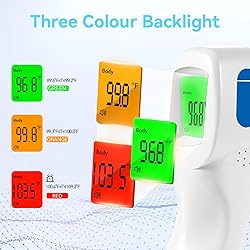 Berrcom Thermometer, 3 in 1 Contactless Infrared