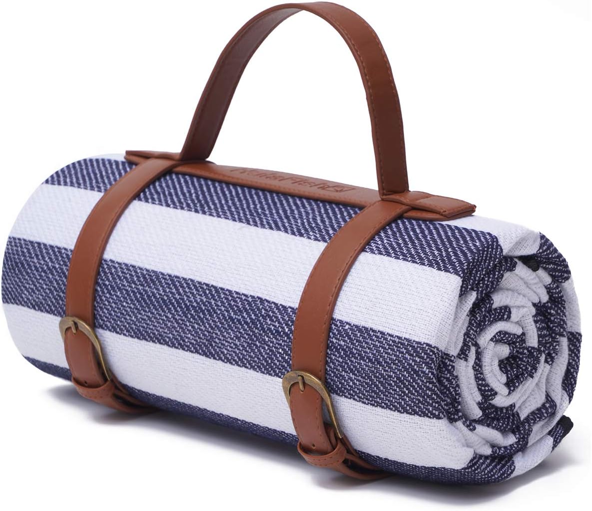 HulaFish Large 59''x79'' Waterproof Picnic Blanket - 3 Layered Foldable Outdoor Picnic Mat Perfect for Park and Beach, Grass / Water Resistant - Beach Blanket / Picnic Blankets: Kitchen & Dining