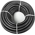 (1 1/2" Dia. x 100 ft, Black) HydroMaxx® Flexible Polyethylene Corrugated (PE) Split Tubing (Wire Loom)