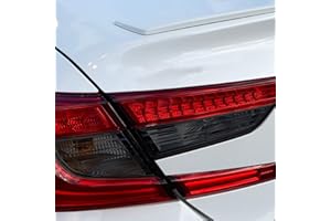 BOGAR TECH DESIGNS - Precut Tail Light Tint Kit Compatible with and Fits Honda Accord 2018-2022, Dark Smoke