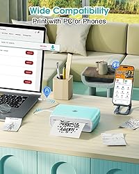 Phomemo M04S Portable Thermal Printer Bluetooth