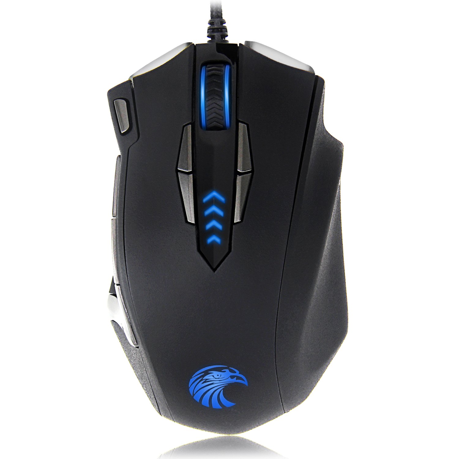 משחקי וידאו EUASOO Mouse Mice Z7900 4000 DPI Metal Base MMO/FPS High