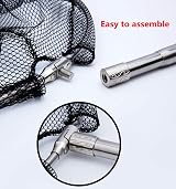 Xndryan 180cm Telescopic Landing Net with Pole Folding Aluminum Handle view 2
