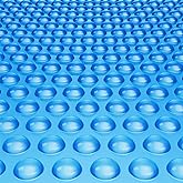 VEVOR Solar Pool Cover, 24 x 12 ft Rectangle Solar Cover 12 mil for Pools, Inground Above Ground Swimming Pool Solar Blanket with Bubble, Heat Retaining Solar Covers Blue