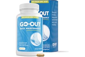 MT. ANGEL VITAMINS Go Out Daily Maintenance - Natural Uric Acid Support with Tart Cherry, Celery Seed, and Turmeric - Vegan, Non-GMO, Gluten-Free Supplement for Joint Comfort and Healthy Kidney Function 90 Capsules