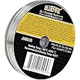BLUEFIRE J9802B 1/4lb Flux Cored Low Temperature Aluminium Brazing Coil All Purpose Welding Coil for Almost All Metals Soldering Propane Torch Universal Welding Rods flux Free