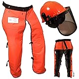 Chain Saw Safety Chaps 36" Leg Plus Deluxe Safety