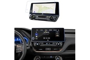 LANTU 2PCS Car Nano Screen Protector for 2024 Toyota Grand Highlander Accessories 12.3 Inch Navigation Touchscreen Protector Film for Grand Highlander Hybrid XLE/Limited/Platinum HD Clear