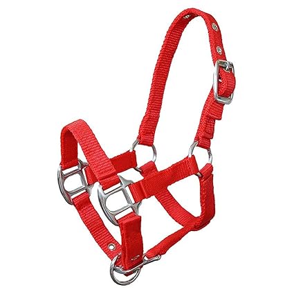 Miniline, Nylonhalfter ''Petit'' Gr. 4 Minishetty groß rot