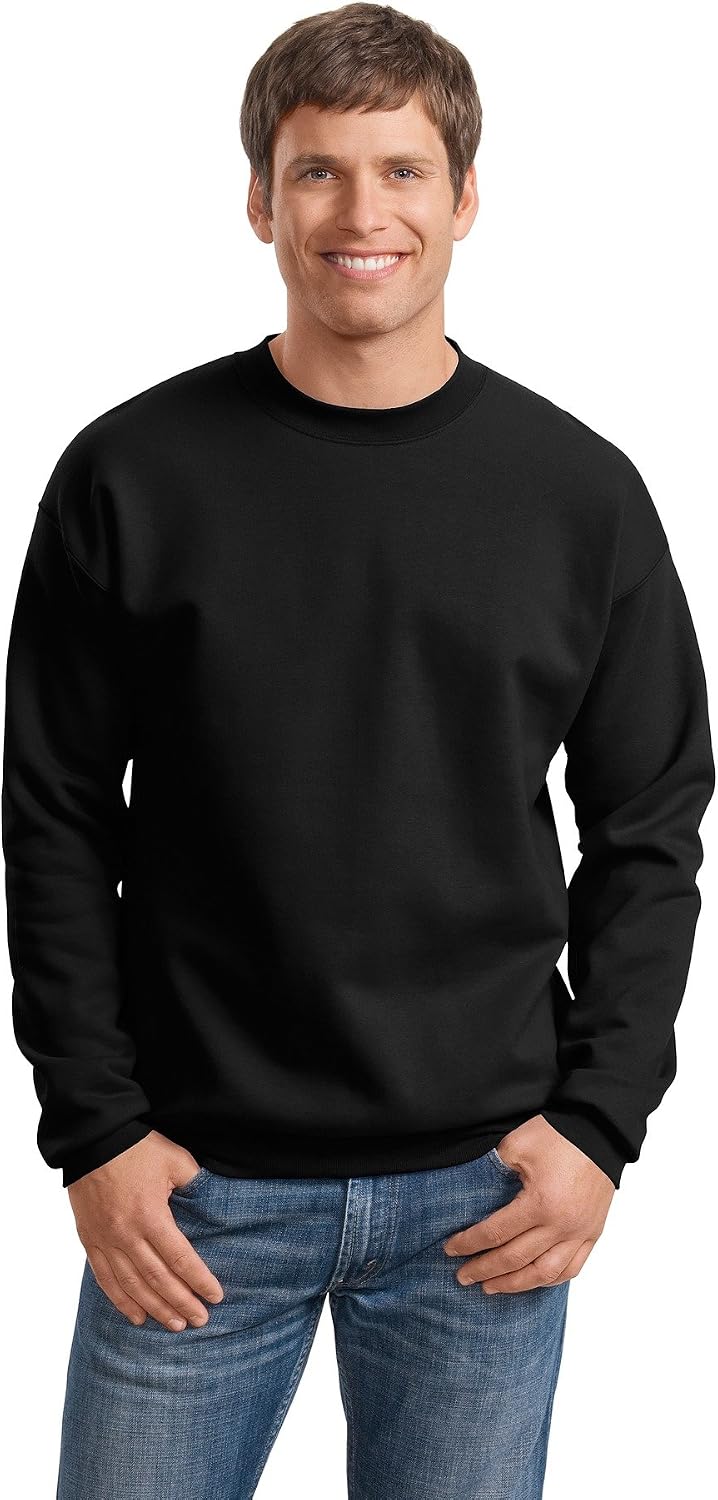 black hanes crewneck