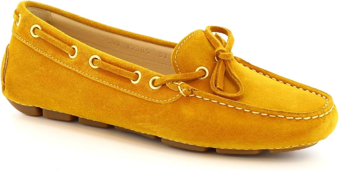 yellow moccasins
