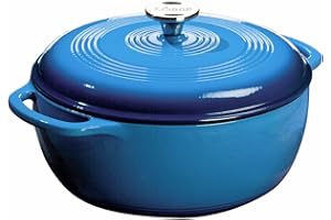 Lodge EC6D33 Color 6-Quart Dutch Oven (Caribbean Blue)