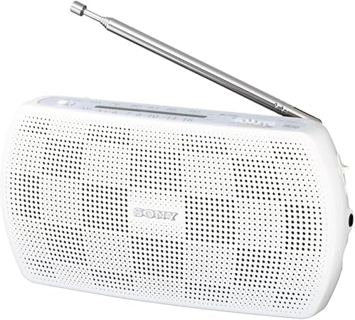 Amazon Co Jp ソニー ポータブルラジオ Srf 19 ワイドfm対応 Fm Am ホワイト Srf 19 W 家電 カメラ