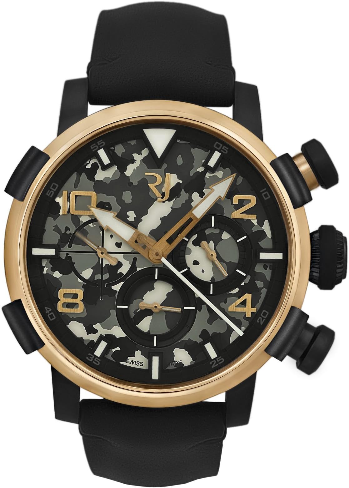 Romain Jerome Pinup DNA Red Gold WWII Kate Stripes Chrono Auto RJ.P.CH.003.01