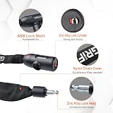 Grifema GA1201-12 Bike Lock 120cm with 2 Keys Heavy Duty Chain 7mm view 4
