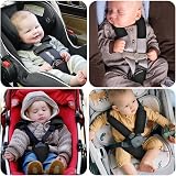 Aomig 2Pcs Baby Crotch Cover Car Seat Belt Pad Universal Fits Stroller view 6
