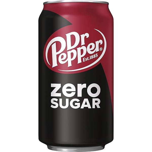 DR PEPPER ZERO SUGAR – 12 OZ, 12 PK