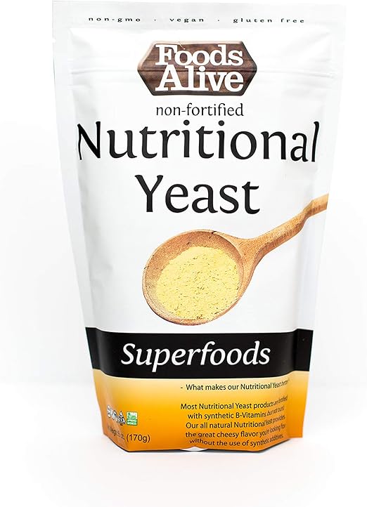 Foods Alive Nutritional Yeast Flakes Vegetarian Support Formula 6 Ounce Amazon In Grocery Gourmet Foods