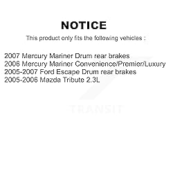 Transit Auto Front Rear Semi-Metallic Disc Brake