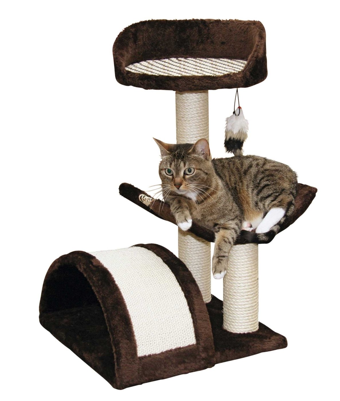 Kerbl Pet Cat Tree Safari XL brown, 46x60x83cm