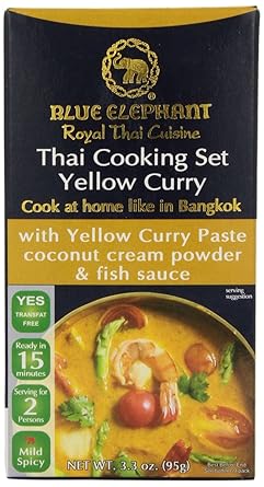 Blue elephant royal thai cuisine yellow curry Clearance