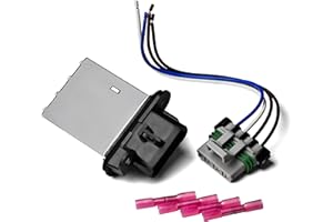 TVM TRAVERMAN HVAC Blower Motor Resistor 973-582 Compatible with 2005-2018 Toyo-ta Tacoma Replaces 4P1650,87138-04052,8713804050,8713804051,8713804052,RU746,RU1435,JA1772